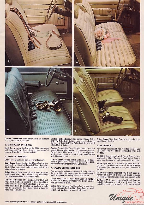 1969 Buick Car Brochure Page 13